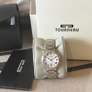 Tourneau Silver Watch